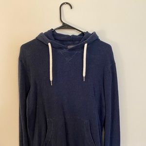 Navy blue hooded sweater